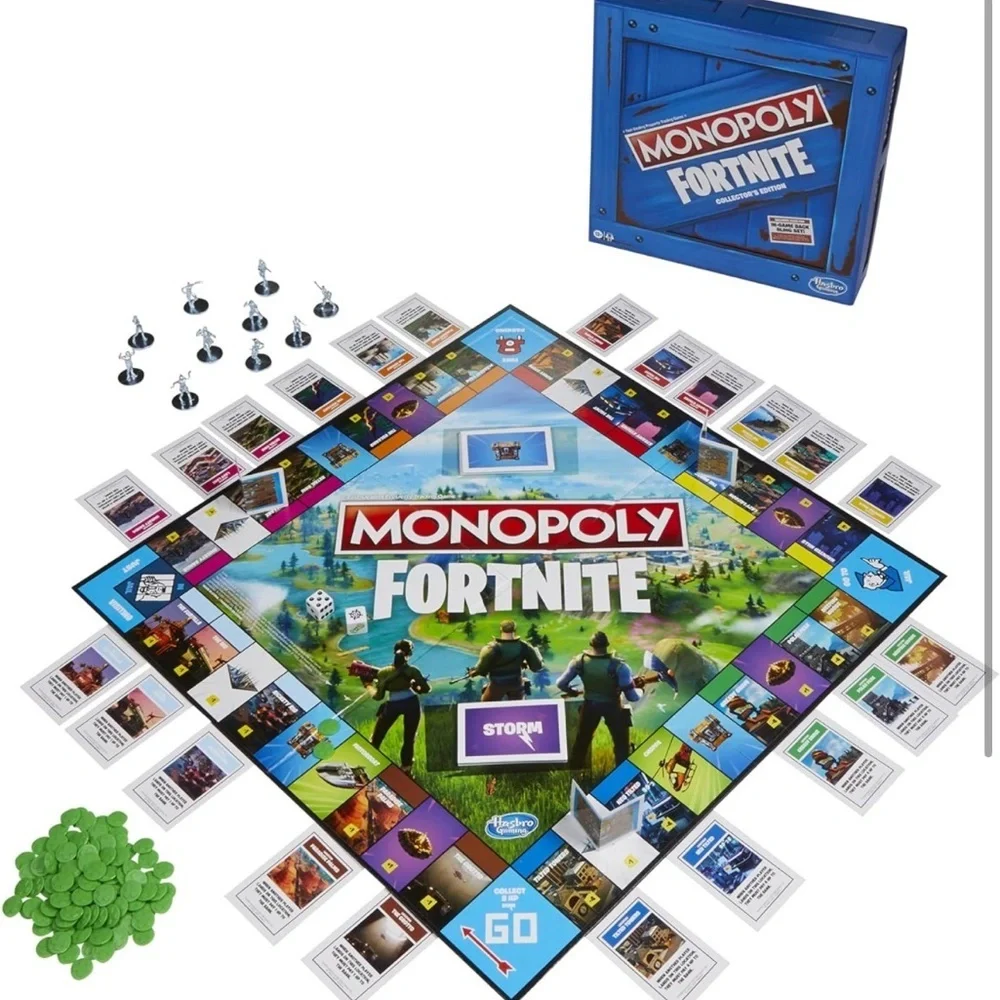 Monopoly: Fortnite Collector's Edition Board Game, limited edition- NIB